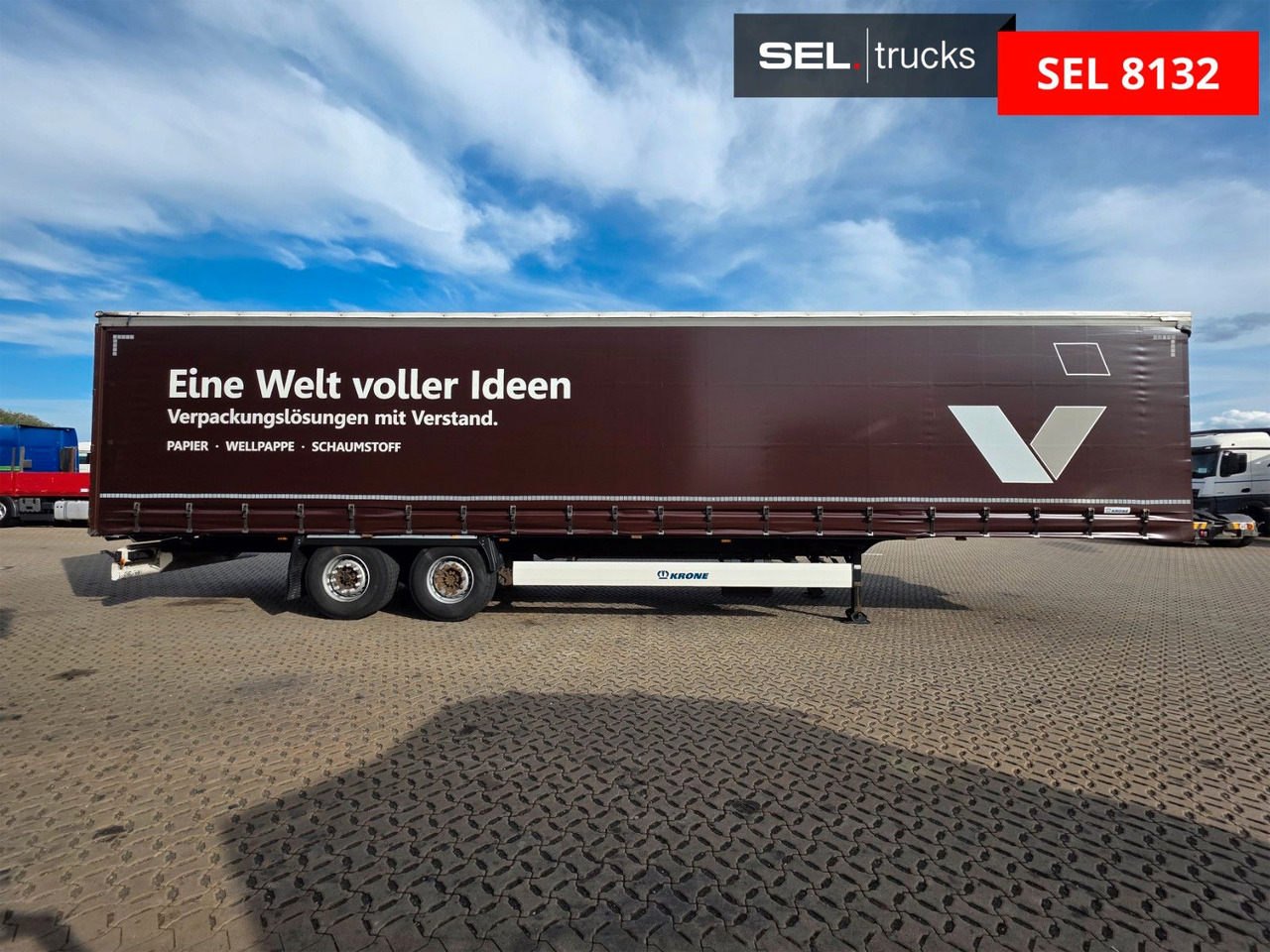 Krone SZ / EDSCHA / Liftachse - Curtainsider semi-trailer: picture 4 Krone SZ / EDSCHA / Liftachse - Curtainsider semi-trailer: picture 4