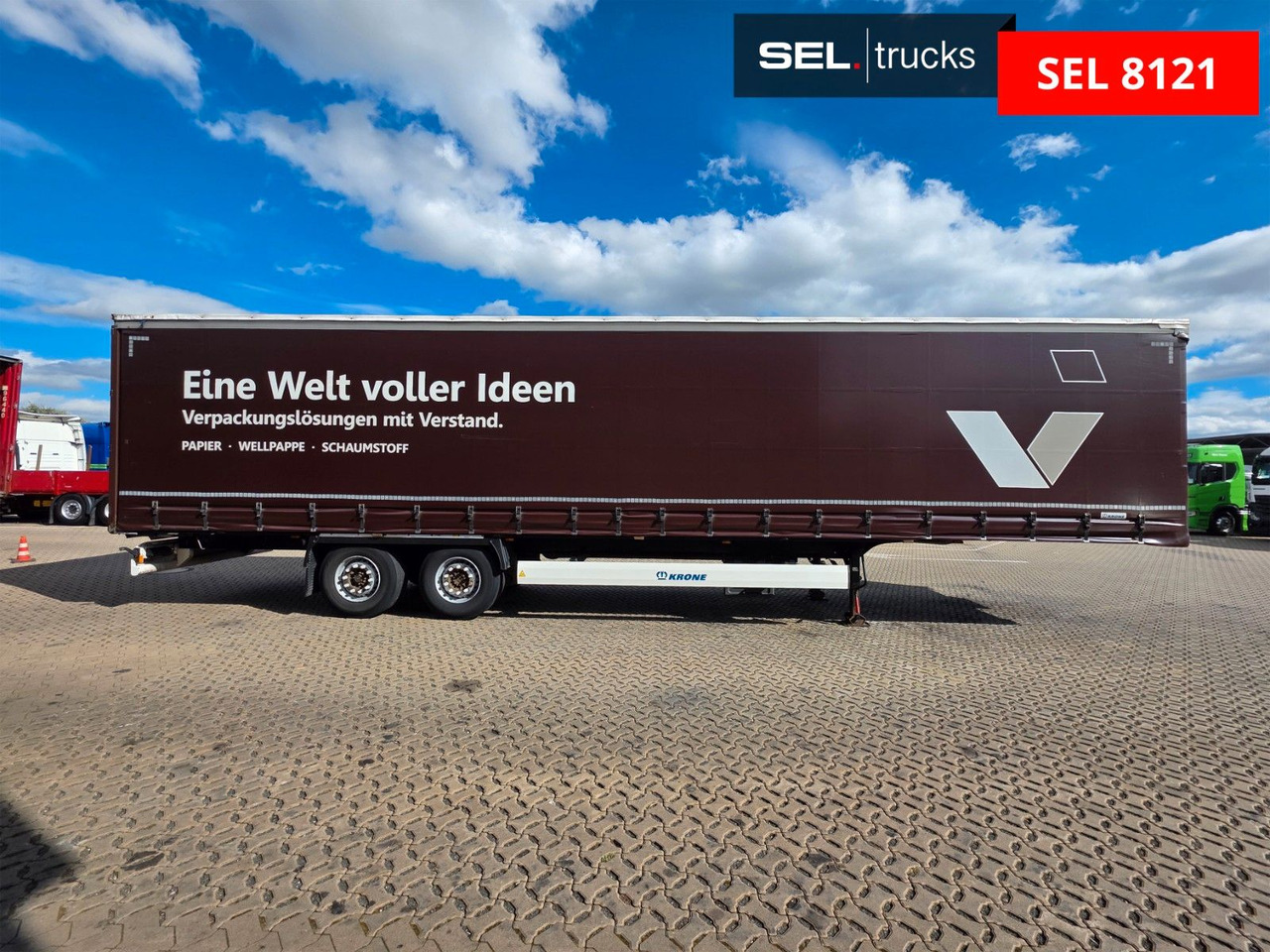 Krone SZ / Liftachse - Curtainsider semi-trailer: picture 4 Krone SZ / Liftachse - Curtainsider semi-trailer: picture 4