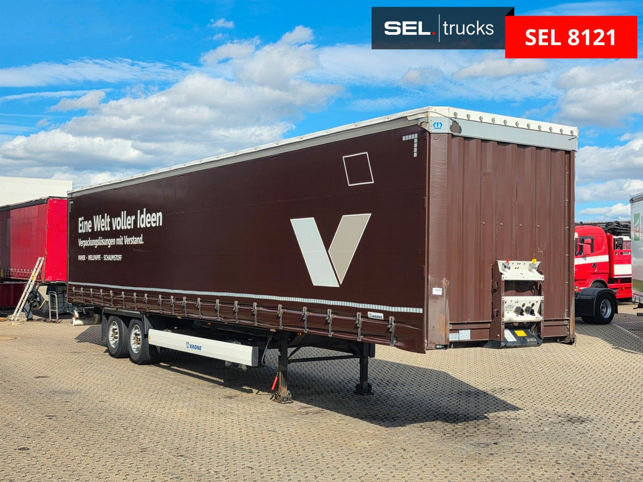 Krone SZ / Liftachse - Curtainsider semi-trailer: picture 3 Krone SZ / Liftachse - Curtainsider semi-trailer: picture 3