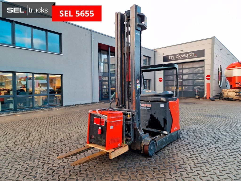 Linde R 20 / 8.325 h / 2014 (Batterie aus 2021) - Reach truck: picture 1 Linde R 20 / 8.325 h / 2014 (Batterie aus 2021) - Reach truck: picture 1