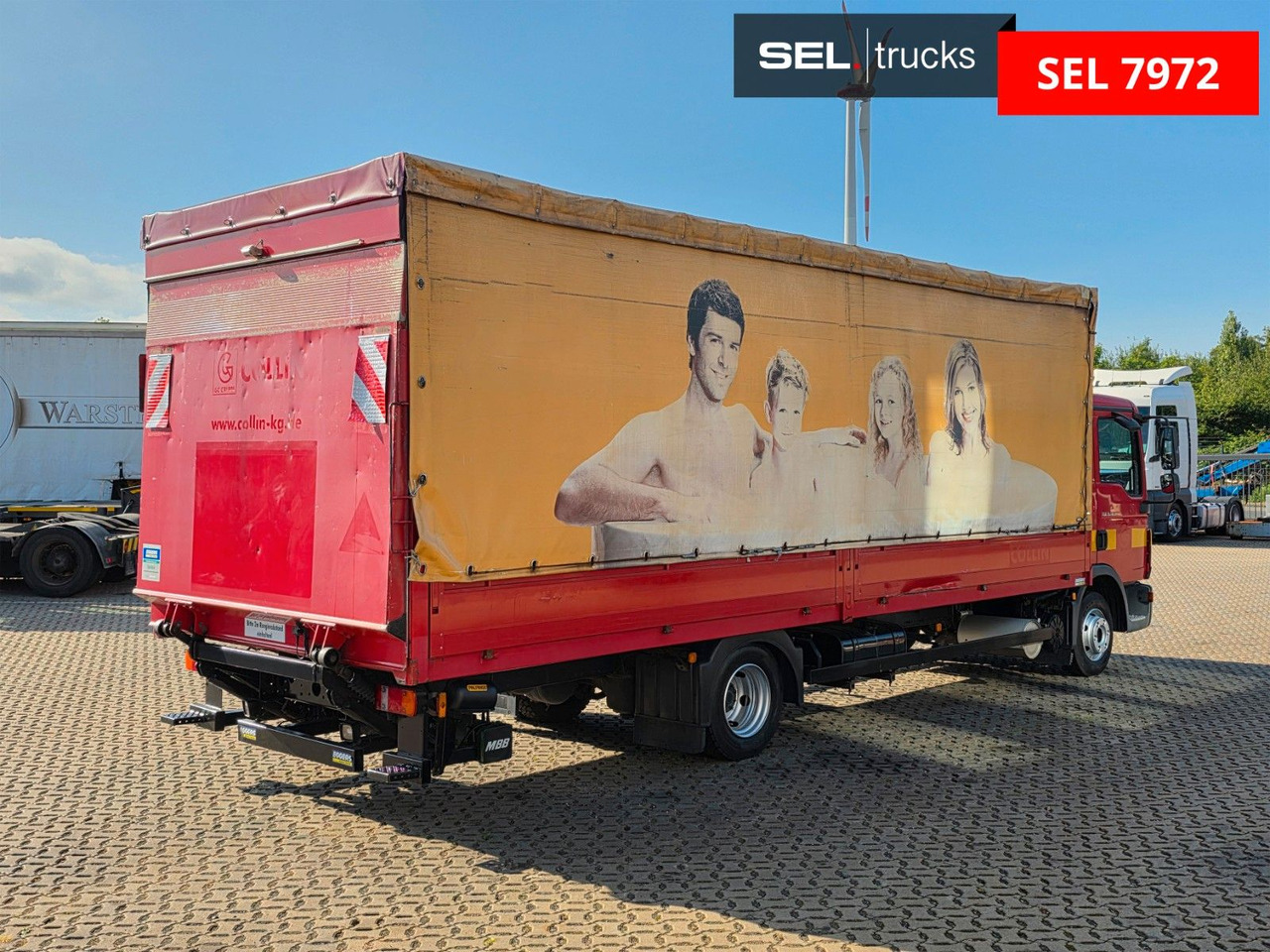 MAN TGL 8.180 4X2 BL / Ladebordwand / Rückfahrkamera - Curtain side van: picture 5 MAN TGL 8.180 4X2 BL / Ladebordwand / Rückfahrkamera - Curtain side van: picture 5
