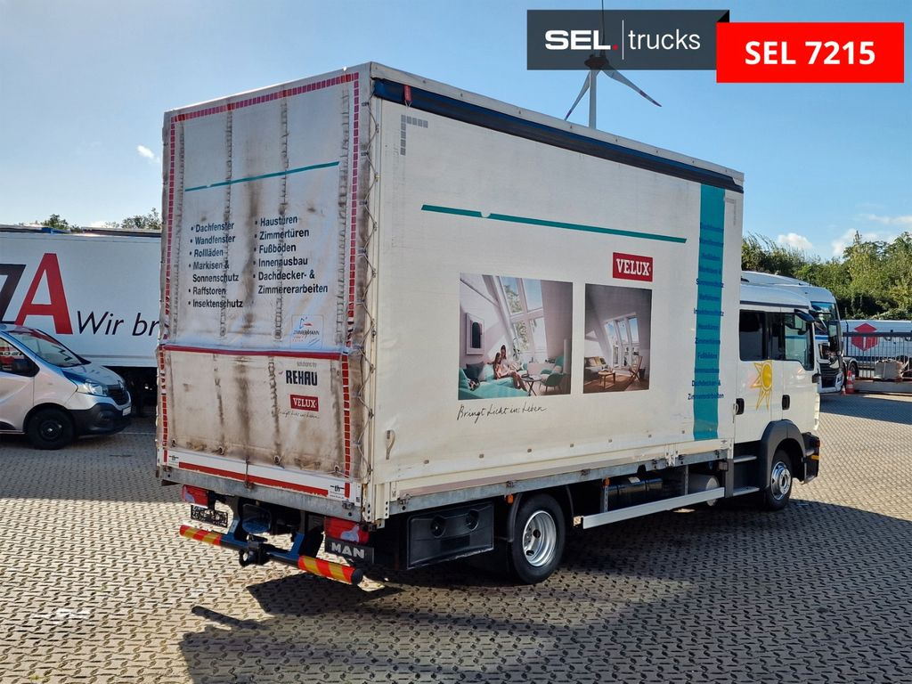 MAN TGL 8.250 4X2 BL/Doppelkabine/6 Sitze/ DOKA - Curtainsider truck: picture 5 MAN TGL 8.250 4X2 BL/Doppelkabine/6 Sitze/ DOKA - Curtainsider truck: picture 5