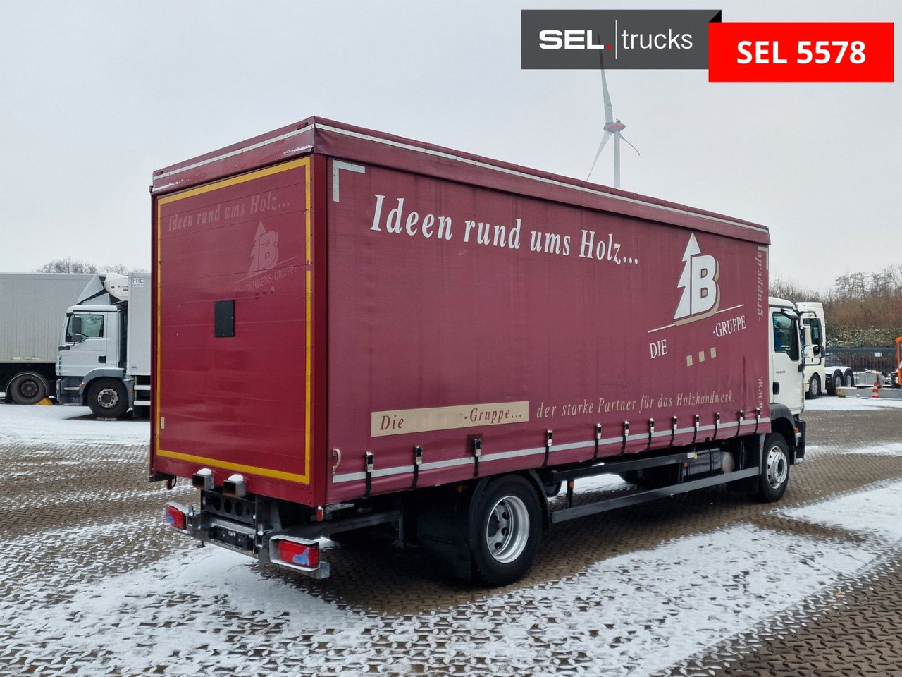 MAN TGM 18.250 4X2 LL / Staplerhalterung - Curtainsider truck: picture 5 MAN TGM 18.250 4X2 LL / Staplerhalterung - Curtainsider truck: picture 5
