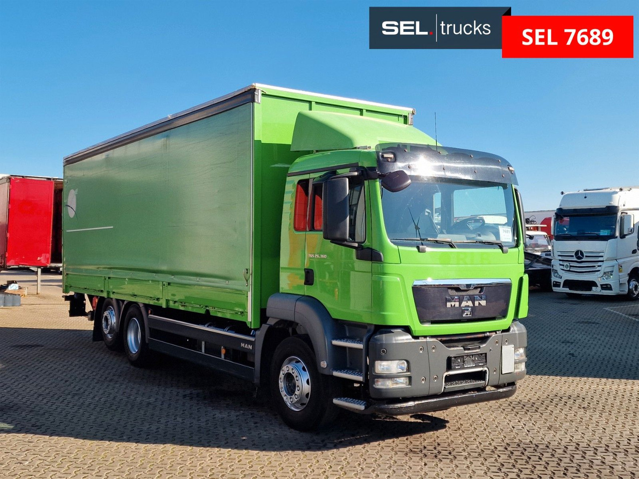 MAN TGS 26.360 6X2-2 BL / Ladebordwand / Aluklappen - Curtainsider truck: picture 3 MAN TGS 26.360 6X2-2 BL / Ladebordwand / Aluklappen - Curtainsider truck: picture 3