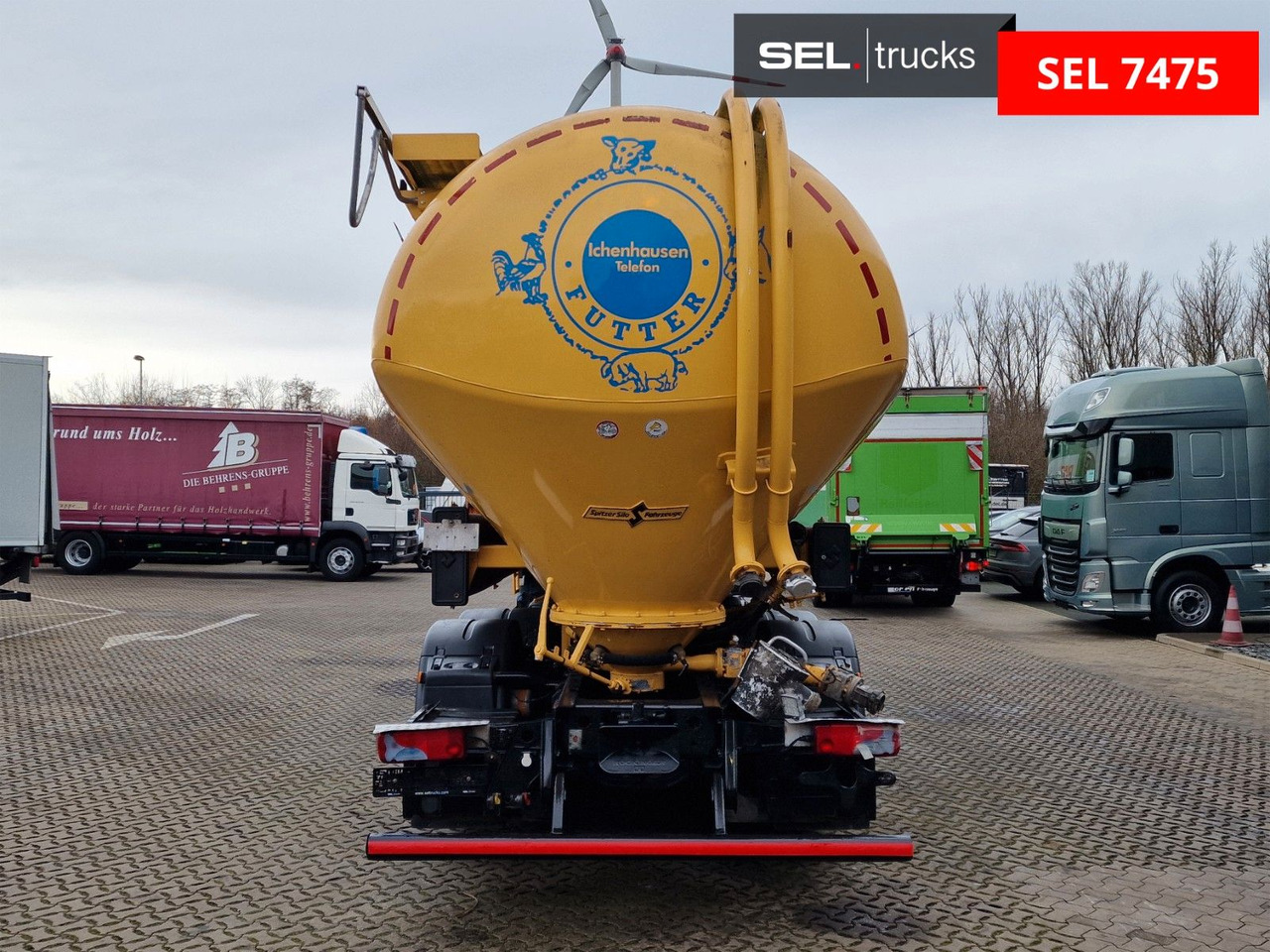 MAN TGS 26.440 6X2-4 LL / SILO / ZF Int. / Spitzer / - Tank truck: picture 5 MAN TGS 26.440 6X2-4 LL / SILO / ZF Int. / Spitzer / - Tank truck: picture 5