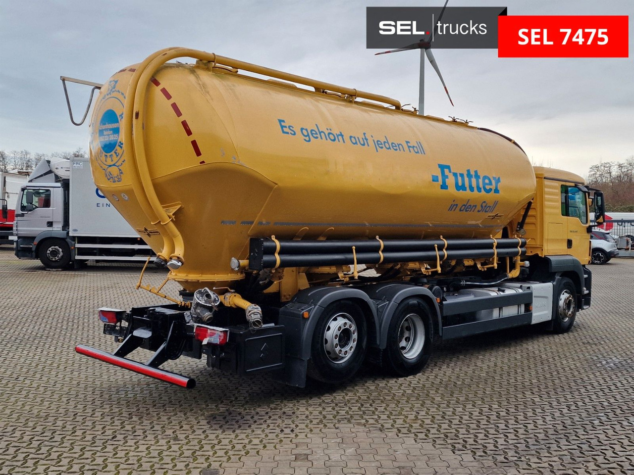 MAN TGS 26.440 6X2-4 LL / SILO / ZF Int. / Spitzer / - Tank truck: picture 4 MAN TGS 26.440 6X2-4 LL / SILO / ZF Int. / Spitzer / - Tank truck: picture 4