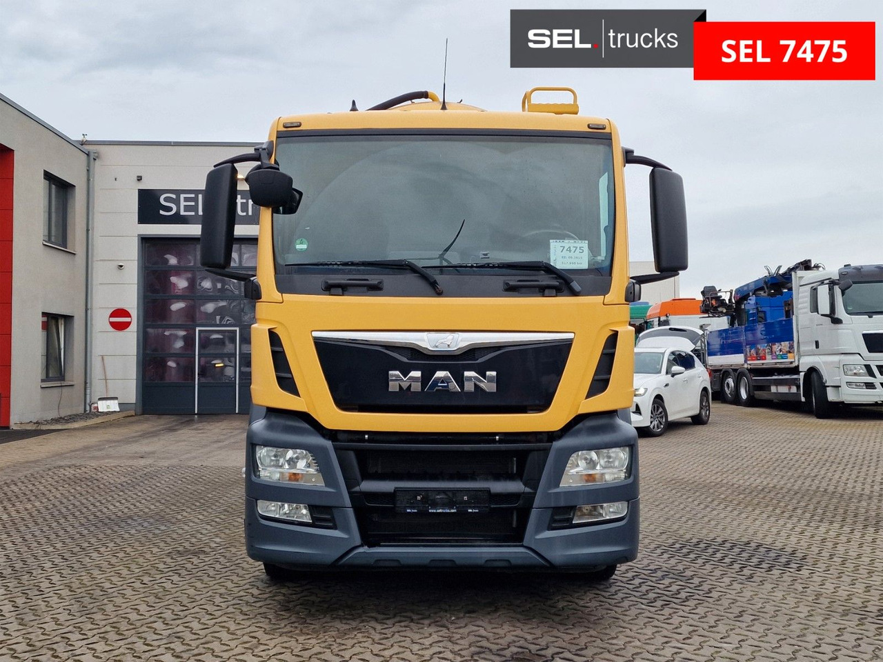 MAN TGS 26.440 6X2-4 LL / SILO / ZF Int. / Spitzer / - Tank truck: picture 2 MAN TGS 26.440 6X2-4 LL / SILO / ZF Int. / Spitzer / - Tank truck: picture 2