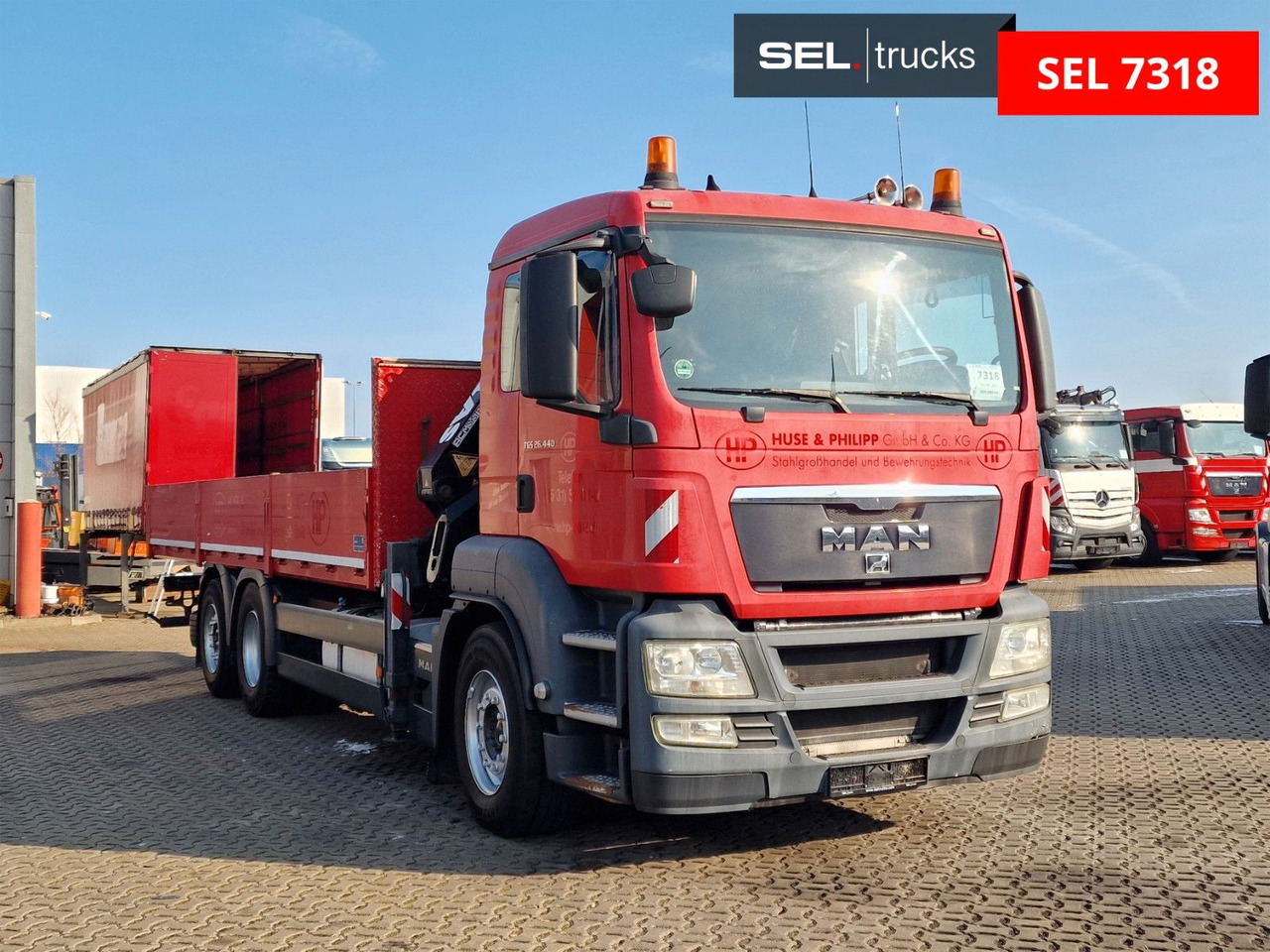 MAN TGS 26.440 6x2-2 BL/Fernbedien. /Lenkachse/Atlas - Crane truck: picture 3 MAN TGS 26.440 6x2-2 BL/Fernbedien. /Lenkachse/Atlas - Crane truck: picture 3