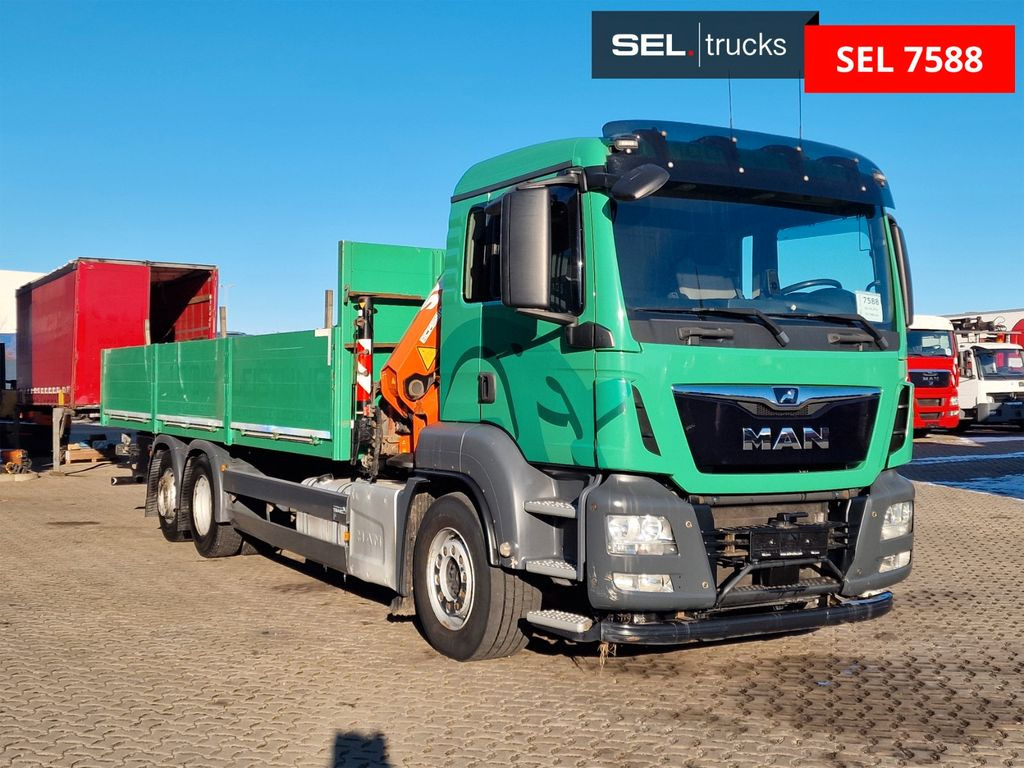 MAN TGS 26.460 6X2-4 BL / Intarder / Atlas 172.3E-A4 - Crane truck, Dropside/ Flatbed truck: picture 3 MAN TGS 26.460 6X2-4 BL / Intarder / Atlas 172.3E-A4 - Crane truck, Dropside/ Flatbed truck: picture 3