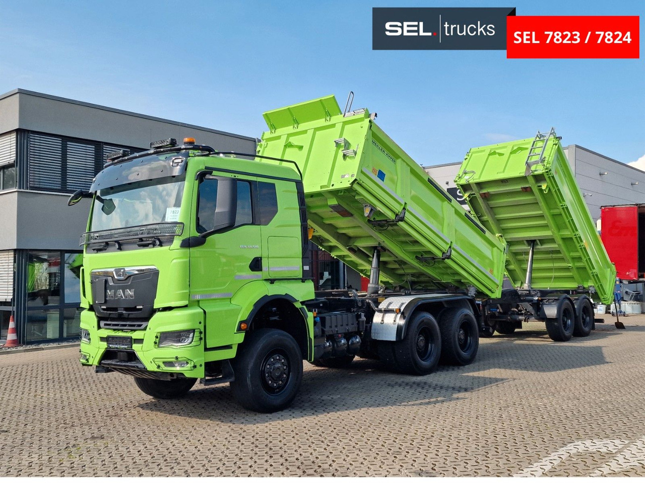 MAN TGS 33.510 6x6 BL CH /Dreiseitenkipper /6x6 / 6D - Tipper: picture 2 MAN TGS 33.510 6x6 BL CH /Dreiseitenkipper /6x6 / 6D - Tipper: picture 2