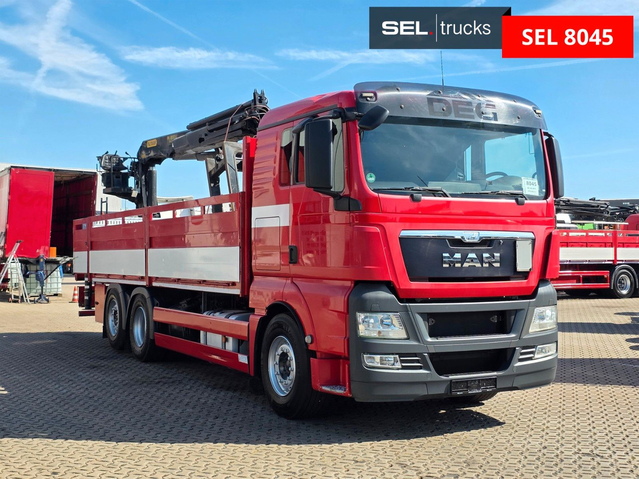 MAN TGX 26.400 6x2-2 LL / Ohne Fernbed. / Lenkachse - Crane truck: picture 3 MAN TGX 26.400 6x2-2 LL / Ohne Fernbed. / Lenkachse - Crane truck: picture 3