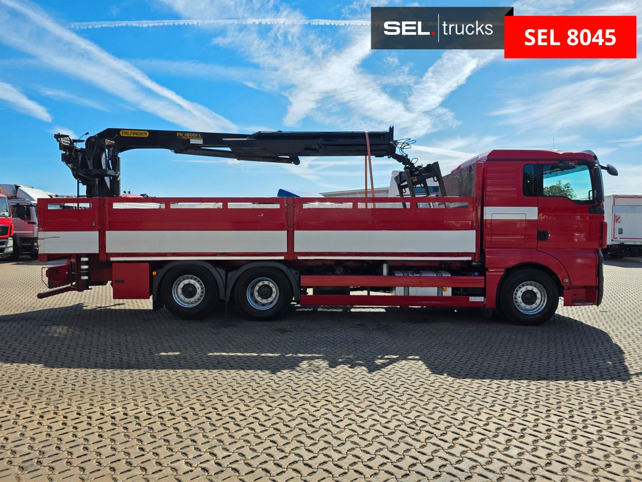 MAN TGX 26.400 6x2-2 LL / Ohne Fernbed. / Lenkachse - Crane truck: picture 4 MAN TGX 26.400 6x2-2 LL / Ohne Fernbed. / Lenkachse - Crane truck: picture 4