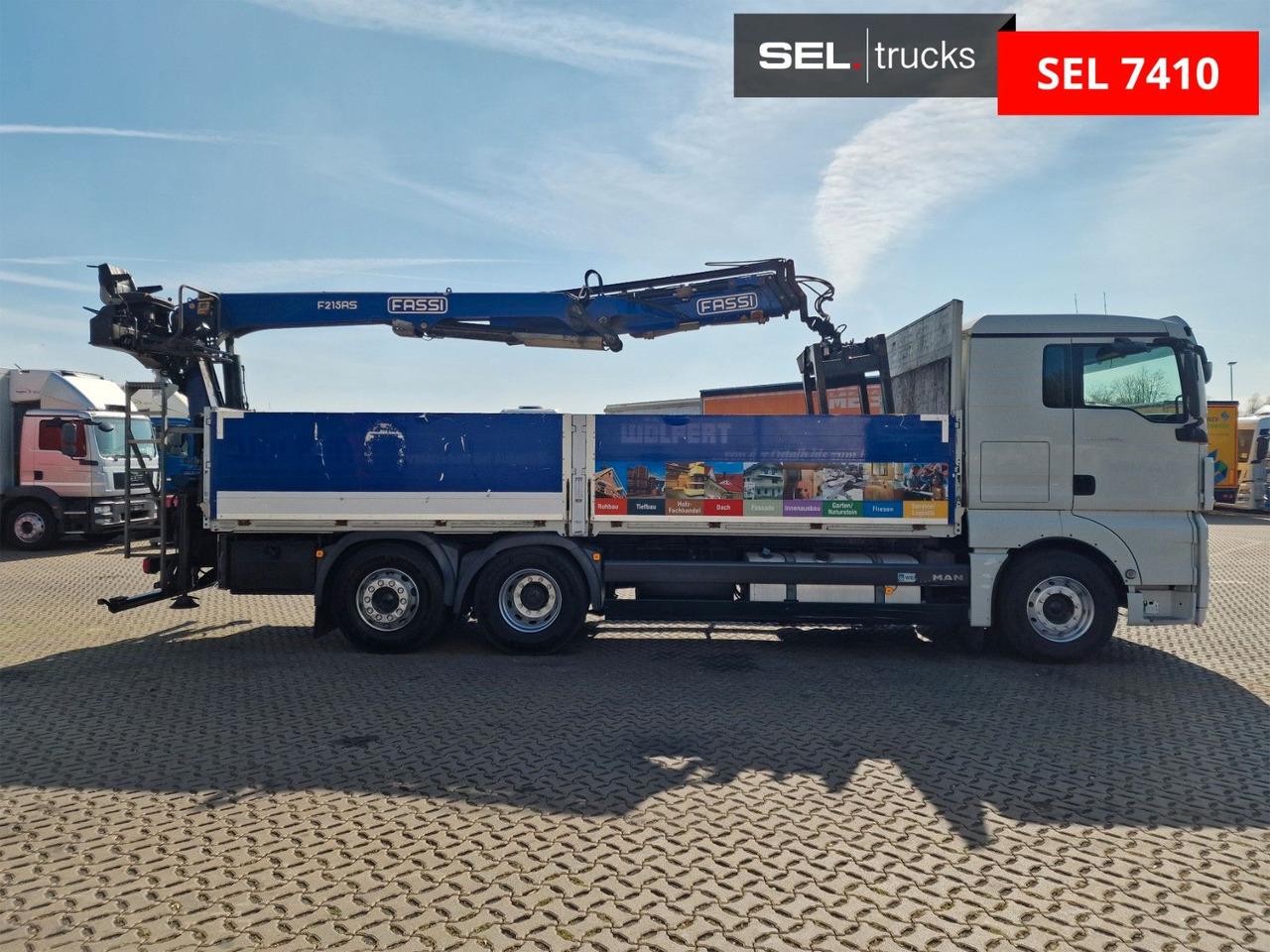 MAN TGX 26.440 6X2-2 LL /Intarder /Fassi /Lenkachse - Crane truck: picture 4 MAN TGX 26.440 6X2-2 LL /Intarder /Fassi /Lenkachse - Crane truck: picture 4