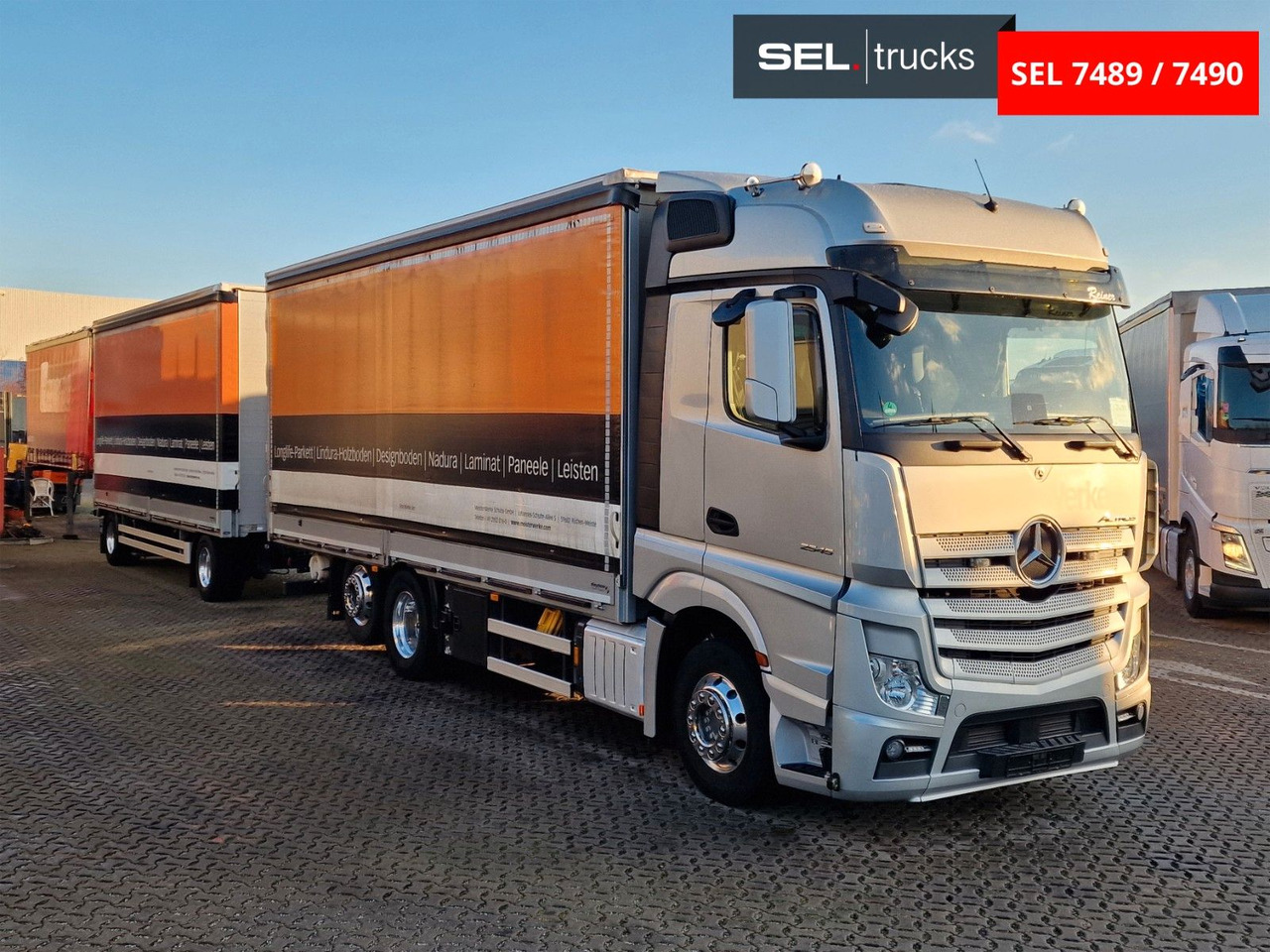 Mercedes-Benz Actros 2545 / KOMPLETT! / Alukappen / Standklima - Curtainsider truck: picture 3 Mercedes-Benz Actros 2545 / KOMPLETT! / Alukappen / Standklima - Curtainsider truck: picture 3
