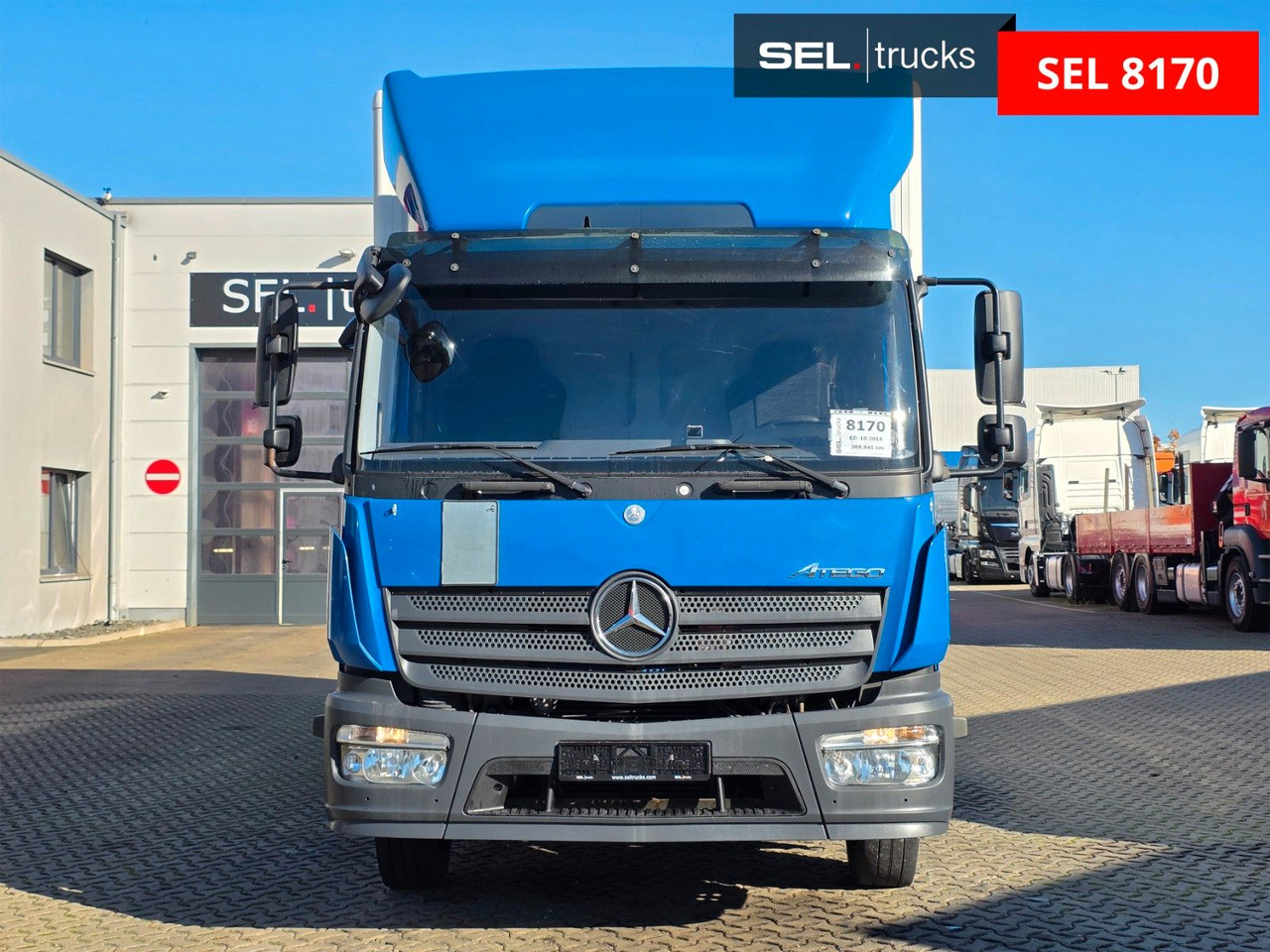 Mercedes-Benz Atego 1218 / Ladebordwand - Box truck: picture 2 Mercedes-Benz Atego 1218 / Ladebordwand - Box truck: picture 2