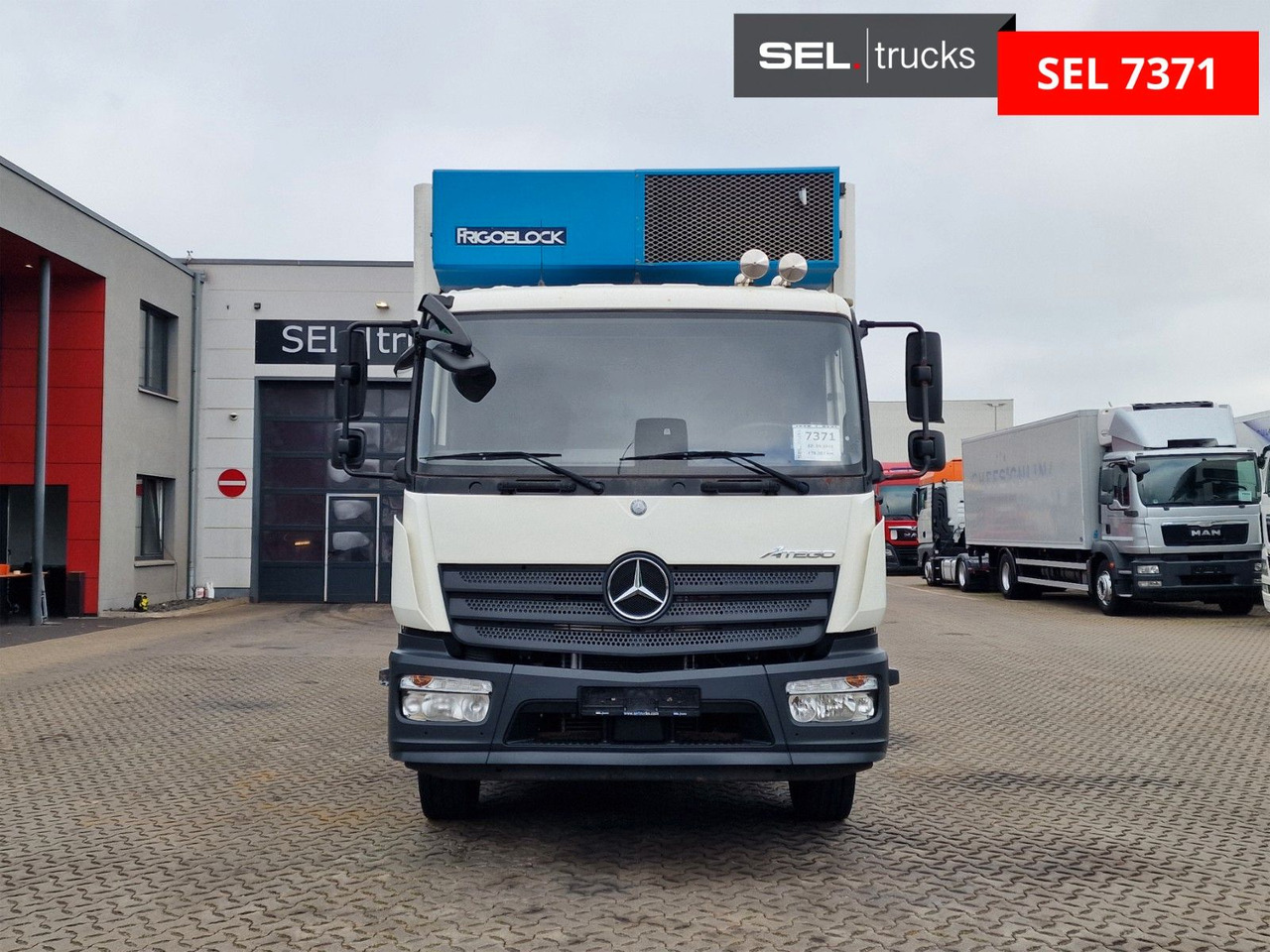 Mercedes-Benz Atego 1530 / Ladebordwand / Frigoblock FK25L - Refrigerator truck: picture 2 Mercedes-Benz Atego 1530 / Ladebordwand / Frigoblock FK25L - Refrigerator truck: picture 2