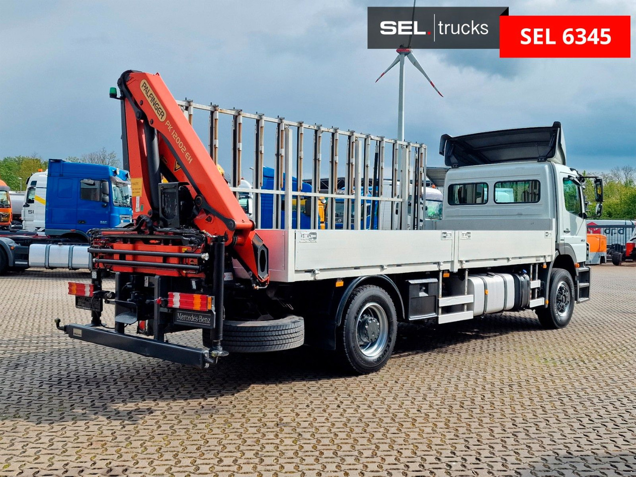 Mercedes-Benz Axor 1833L / Palfinger PK 12002-EH / GLAS - Crane truck: picture 5 Mercedes-Benz Axor 1833L / Palfinger PK 12002-EH / GLAS - Crane truck: picture 5