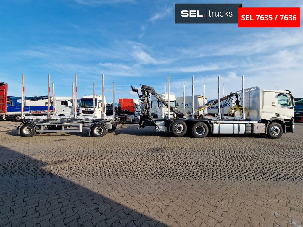 Renault T 520 / Alu-Felgen / Euro 6D / Liftachse Renault T 520 / Alu-Felgen / Euro 6D / Liftachse - Timber truck, Crane truck: picture 5 Renault T 520 / Alu-Felgen / Euro 6D / Liftachse Renault T 520 / Alu-Felgen / Euro 6D / Liftachse - Timber truck, Crane truck: picture 5