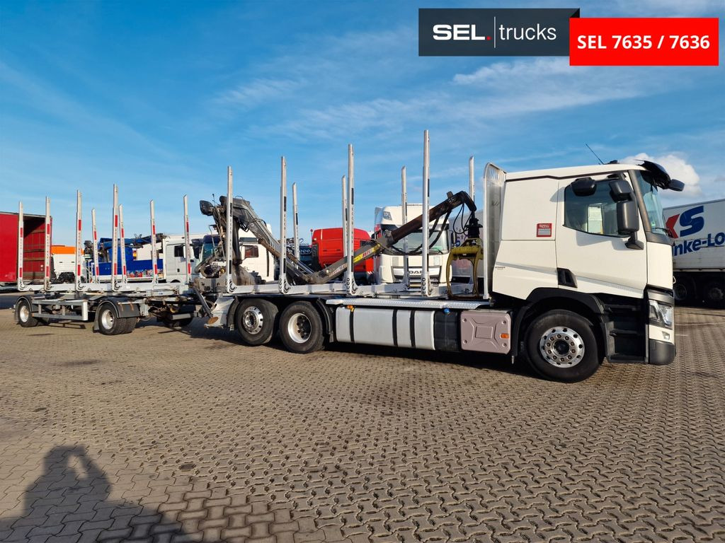 Renault T 520 / Alu-Felgen / Euro 6D / Liftachse Renault T 520 / Alu-Felgen / Euro 6D / Liftachse - Timber truck, Crane truck: picture 4 Renault T 520 / Alu-Felgen / Euro 6D / Liftachse Renault T 520 / Alu-Felgen / Euro 6D / Liftachse - Timber truck, Crane truck: picture 4