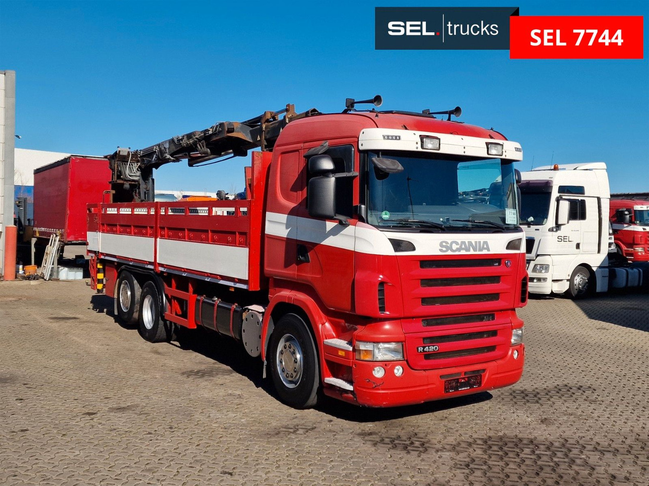Scania R 340 LB6X2*4MNA /Retarder /HIAB 166K /Lenkachse - Crane truck: picture 3 Scania R 340 LB6X2*4MNA /Retarder /HIAB 166K /Lenkachse - Crane truck: picture 3