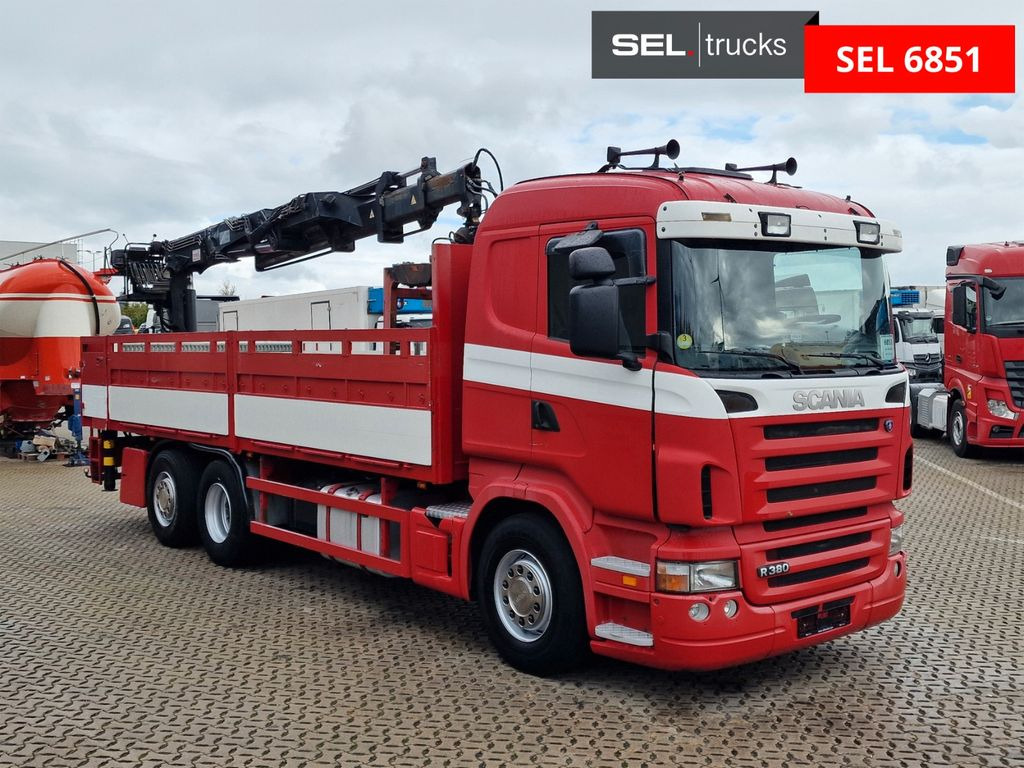 Scania R 380 LB6X2*4MNA / Retarder / HIAB / Lenkachse Scania R 380 LB6X2*4MNA / Retarder / HIAB / Lenkachse - Crane truck, Dropside/ Flatbed truck: picture 3 Scania R 380 LB6X2*4MNA / Retarder / HIAB / Lenkachse Scania R 380 LB6X2*4MNA / Retarder / HIAB / Lenkachse - Crane truck, Dropside/ Flatbed truck: picture 3