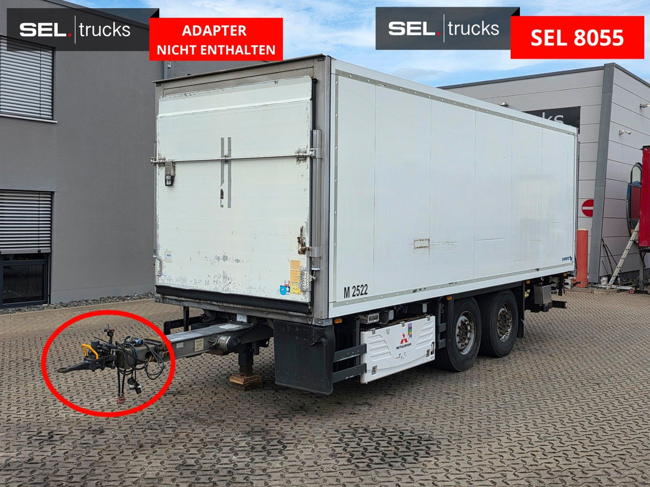 Schmitz Cargobull ZKO18/L 7.25 FP45 COOL / Tandem - Refrigerator trailer: picture 1 Schmitz Cargobull ZKO18/L 7.25 FP45 COOL / Tandem - Refrigerator trailer: picture 1