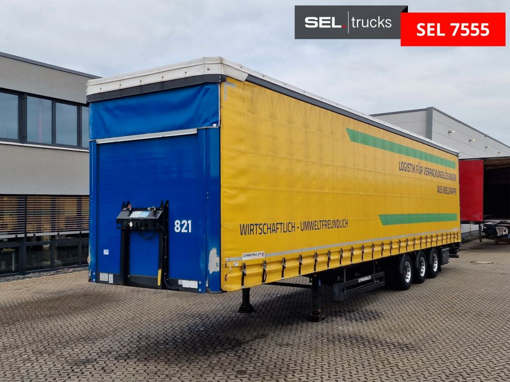 Schwarzmüller S1 / 5.950 kg ! / Hubdach / Alu-Felgen - Curtainsider semi-trailer: picture 1 Schwarzmüller S1 / 5.950 kg ! / Hubdach / Alu-Felgen - Curtainsider semi-trailer: picture 1