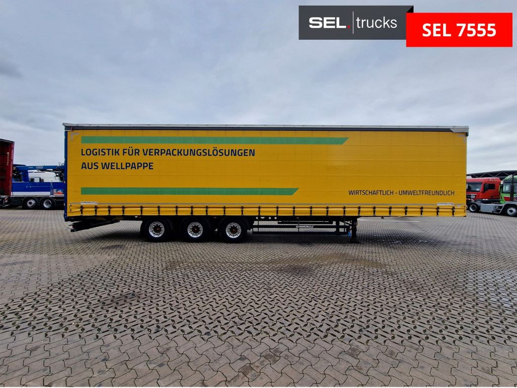 Schwarzmüller S1 / 5.950 kg ! / Hubdach / Alu-Felgen - Curtainsider semi-trailer: picture 4 Schwarzmüller S1 / 5.950 kg ! / Hubdach / Alu-Felgen - Curtainsider semi-trailer: picture 4