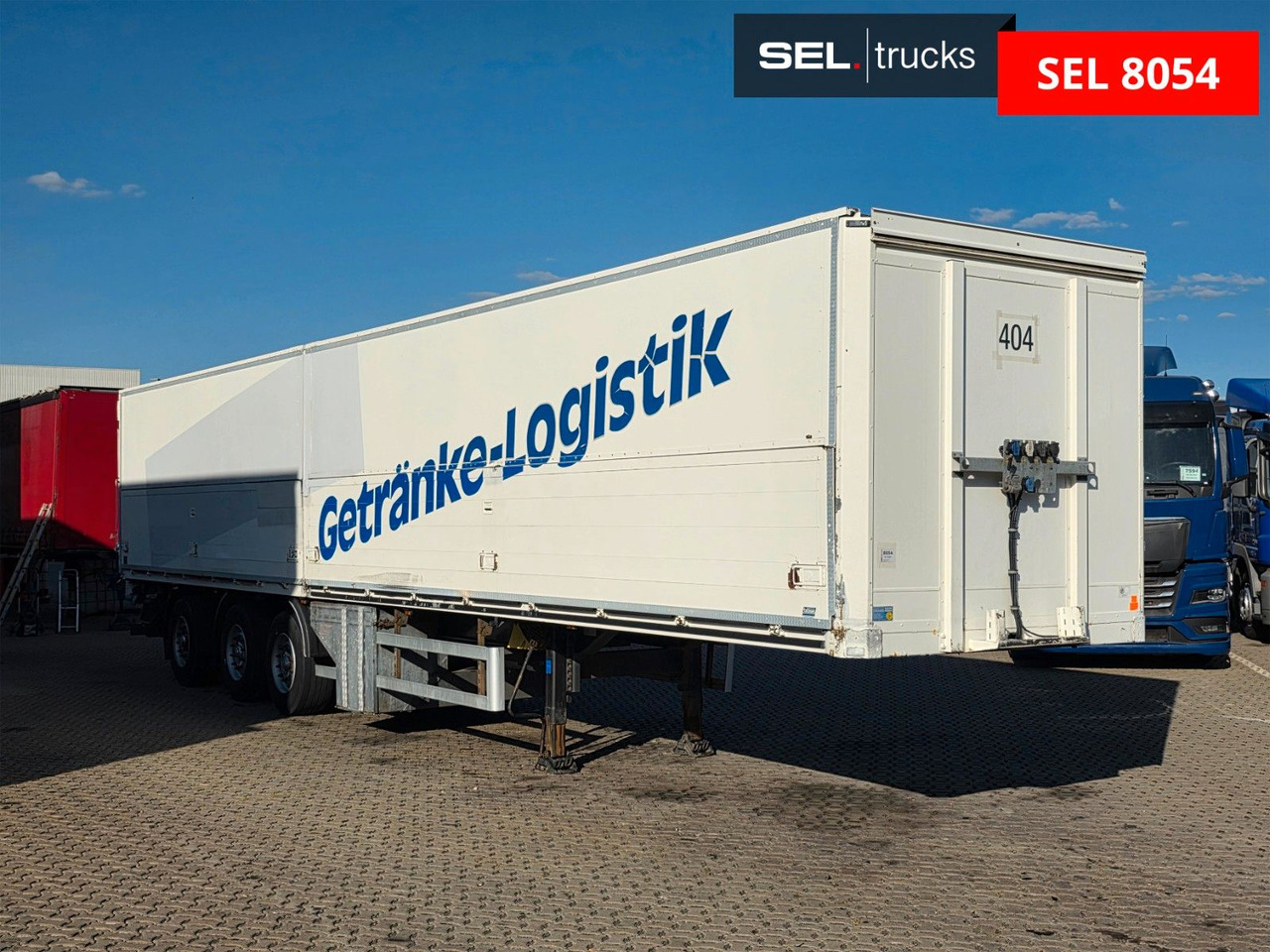 System Trailer PRSSL-24-1-TRI / Ldbw / Lenkachse - Beverage semi-trailer: picture 3 System Trailer PRSSL-24-1-TRI / Ldbw / Lenkachse - Beverage semi-trailer: picture 3