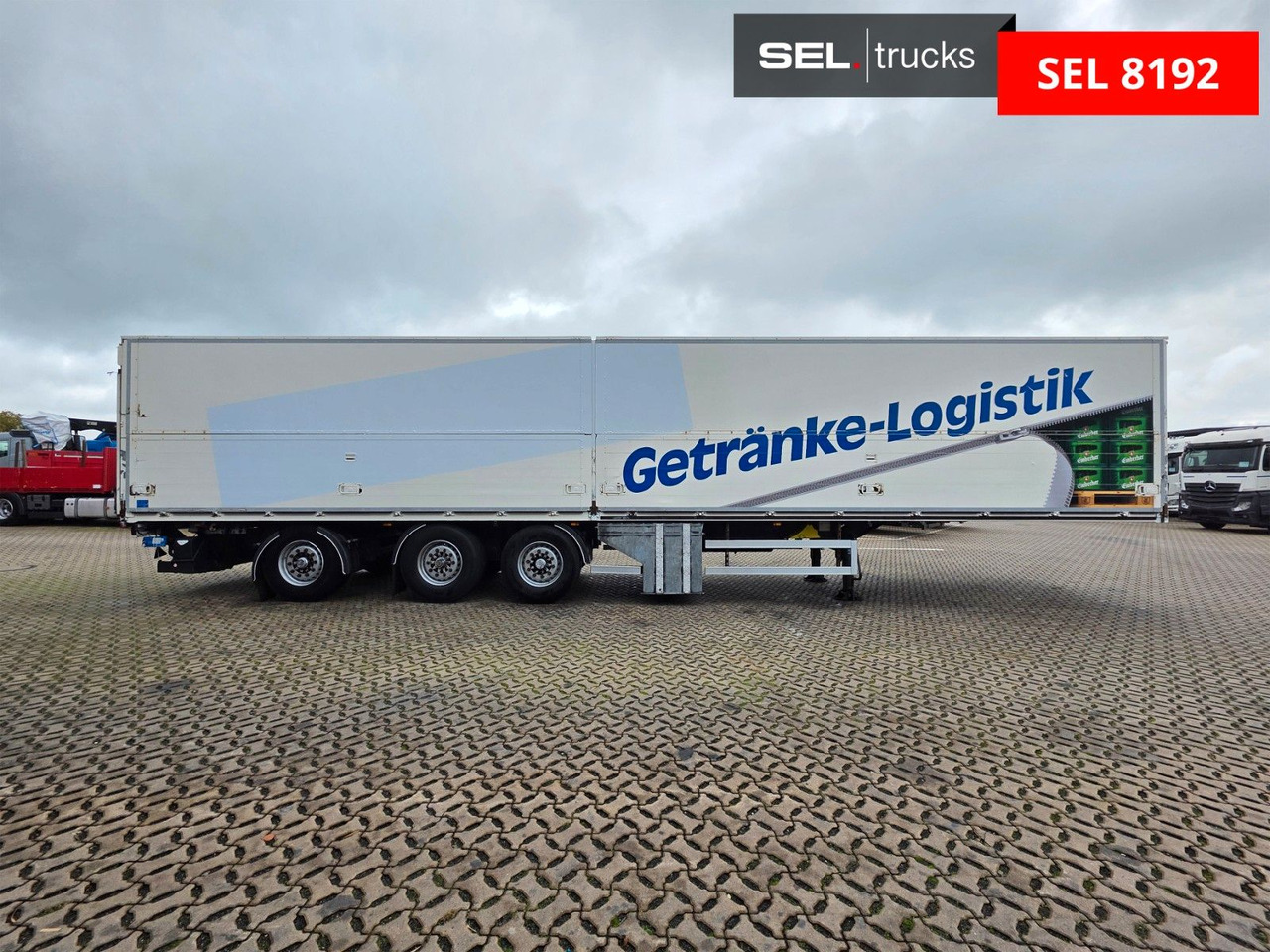 System Trailer PRSSL-24-1TRI / Ldbw / Lenkachse - Beverage semi-trailer: picture 4 System Trailer PRSSL-24-1TRI / Ldbw / Lenkachse - Beverage semi-trailer: picture 4