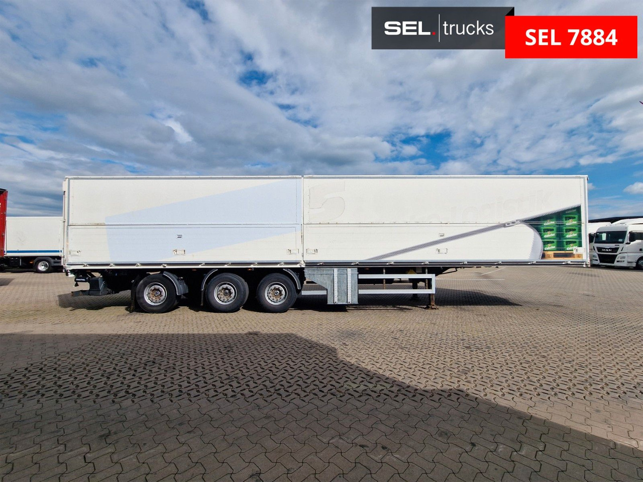 System Trailer PRSSL-24-TRI / Ladebordwand - Closed box semi-trailer: picture 4 System Trailer PRSSL-24-TRI / Ladebordwand - Closed box semi-trailer: picture 4