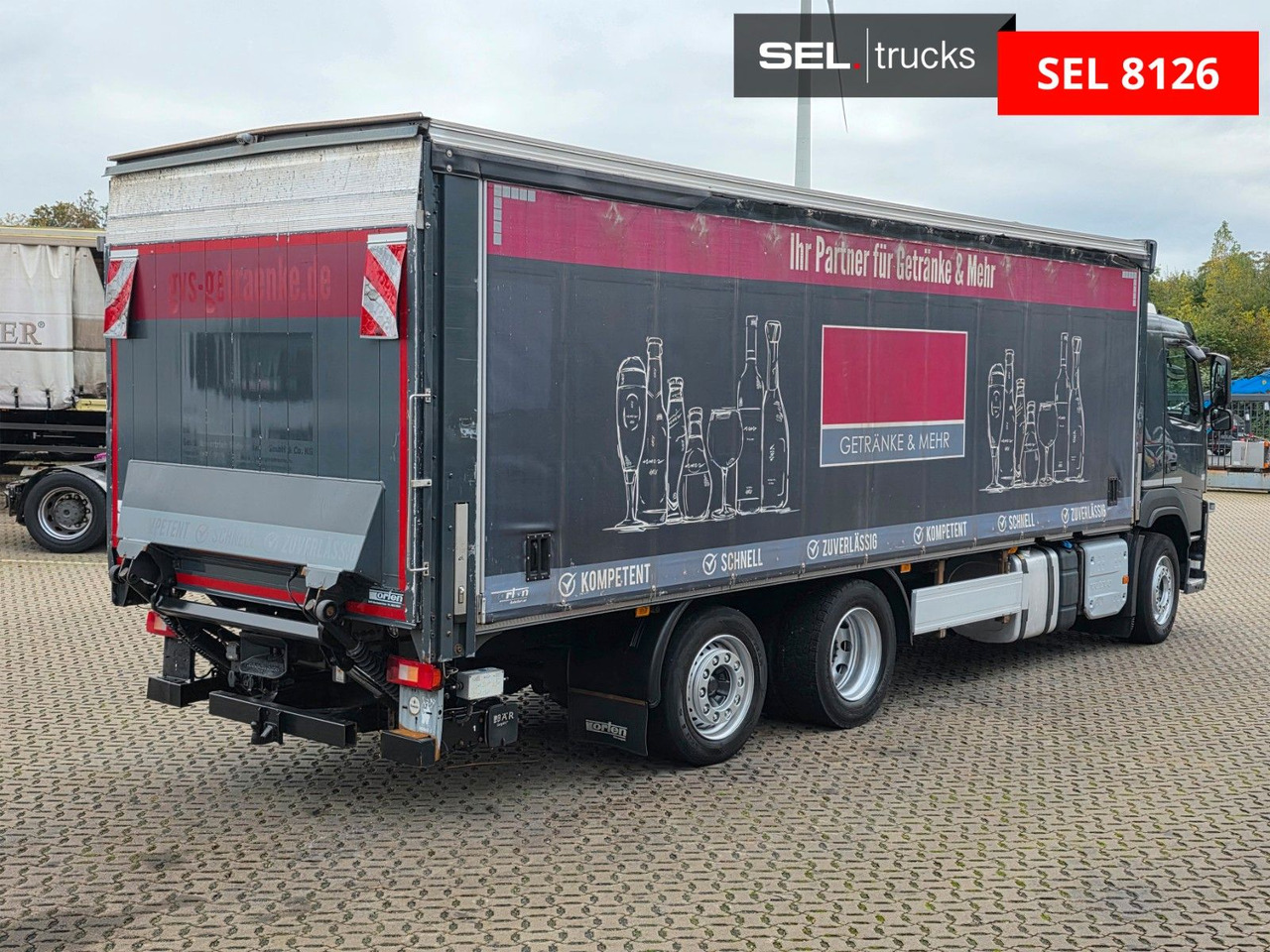Volvo FM 410 / Ladebordwand / Lenkachse - Curtainsider truck: picture 5 Volvo FM 410 / Ladebordwand / Lenkachse - Curtainsider truck: picture 5