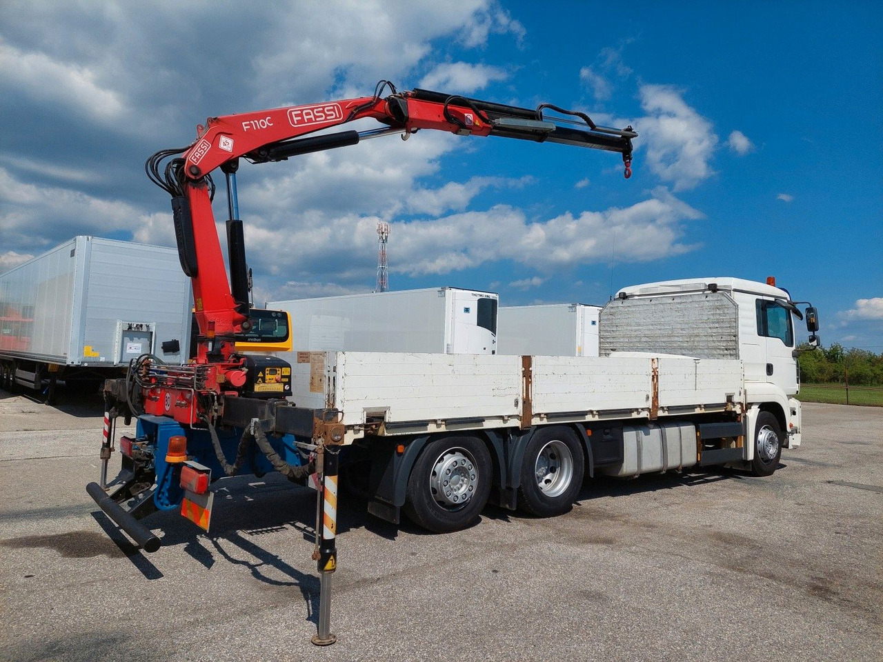 MAN GA 26.320 6X2-2 BL + Kran Fassi F110AC22 - Dropside/ Flatbed truck, Crane truck: picture 4 MAN GA 26.320 6X2-2 BL + Kran Fassi F110AC22 - Dropside/ Flatbed truck, Crane truck: picture 4