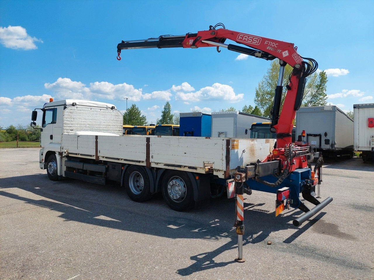 MAN GA 26.320 6X2-2 BL + Kran Fassi F110AC22 - Dropside/ Flatbed truck, Crane truck: picture 3 MAN GA 26.320 6X2-2 BL + Kran Fassi F110AC22 - Dropside/ Flatbed truck, Crane truck: picture 3