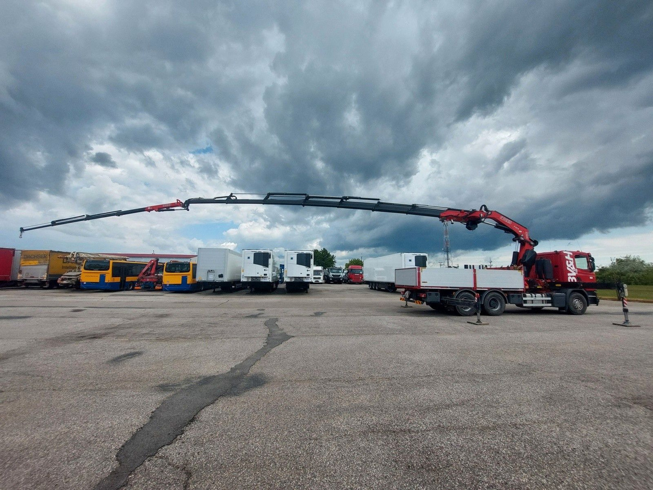 Scania G 410LB 6x4 HNA + Kran Fassi F545RA.2.27 FLY-JIB - Dropside/ Flatbed truck, Crane truck: picture 4 Scania G 410LB 6x4 HNA + Kran Fassi F545RA.2.27 FLY-JIB - Dropside/ Flatbed truck, Crane truck: picture 4