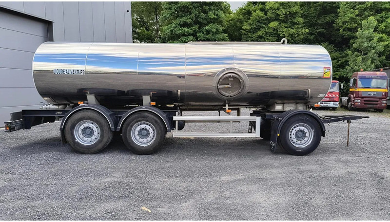 MAISONNEUVE 17500 L INSULATED INOX TANK - 1 COMP - Tank trailer: picture 4 MAISONNEUVE 17500 L INSULATED INOX TANK - 1 COMP - Tank trailer: picture 4