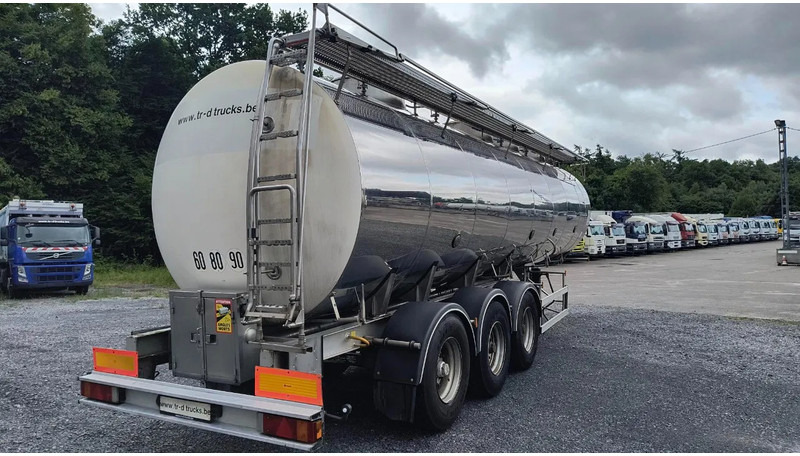 Magyar TANK IN STAINLESS STEEL 4 COMPARTIMENTS INSULATED 30500L - Tank semi-trailer: picture 5 Magyar TANK IN STAINLESS STEEL 4 COMPARTIMENTS INSULATED 30500L - Tank semi-trailer: picture 5