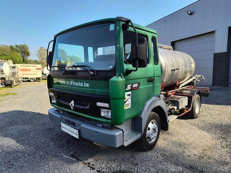 Renault Midliner S135 - ONLY 54 400KM - SMALL TANK 3680L INSULATED INOX - Tank truck: picture 1 Renault Midliner S135 - ONLY 54 400KM - SMALL TANK 3680L INSULATED INOX - Tank truck: picture 1