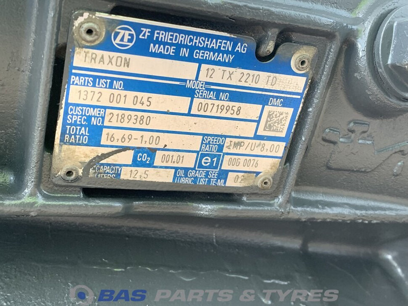 DAF XF106 - Gearbox for Truck: picture 5 DAF XF106 - Gearbox for Truck: picture 5