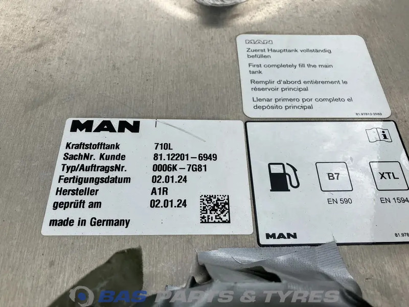 MAN Brandstoftank MAN 710 Liter 81122016766 - Fuel tank for Truck: picture 5 MAN Brandstoftank MAN 710 Liter 81122016766 - Fuel tank for Truck: picture 5