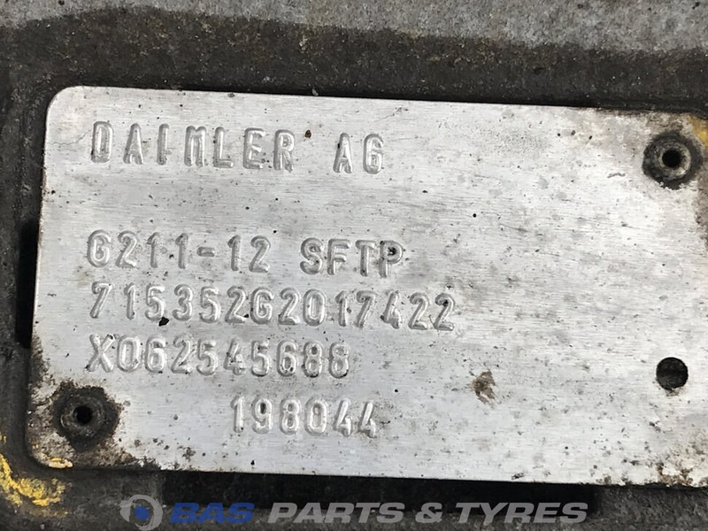 Mercedes-Benz Actros MP4 Mercedes G211-12 KL Powershift 3 Versnellingsbak A 001 260 36 00 - Gearbox for Truck: picture 5 Mercedes-Benz Actros MP4 Mercedes G211-12 KL Powershift 3 Versnellingsbak A 001 260 36 00 - Gearbox for Truck: picture 5