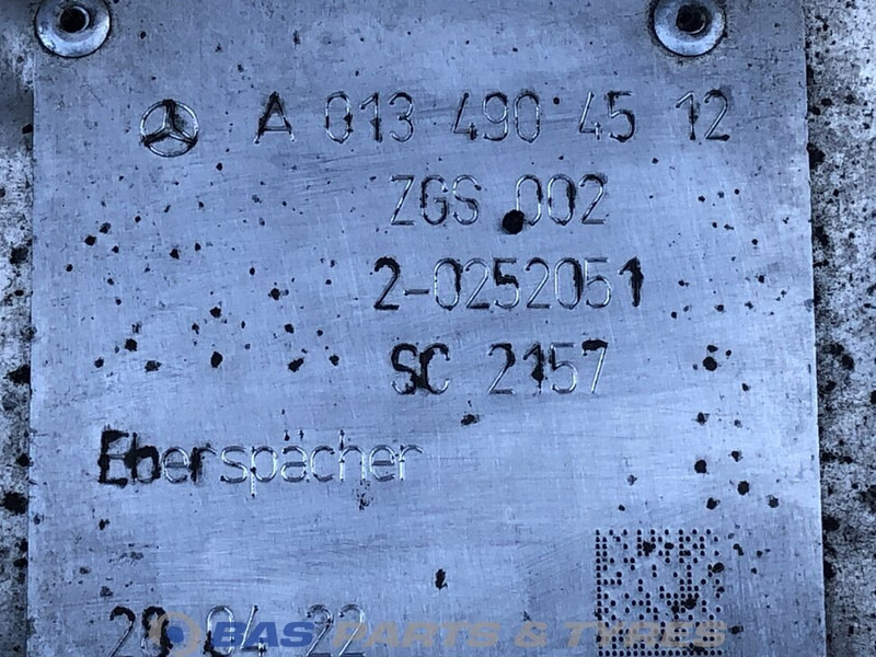 Mercedes-Benz Uitlaatdemper Mercedes A 013 490 45 12 - Muffler for Truck: picture 5 Mercedes-Benz Uitlaatdemper Mercedes A 013 490 45 12 - Muffler for Truck: picture 5