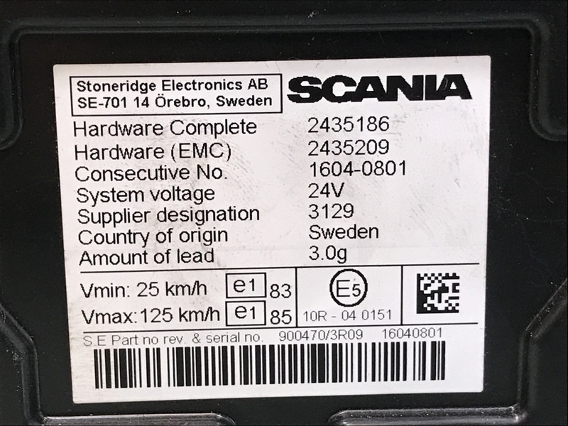 Scania R-Serie Instrumentenpaneel Scania 1900491 - Dashboard for Truck: picture 3 Scania R-Serie Instrumentenpaneel Scania 1900491 - Dashboard for Truck: picture 3