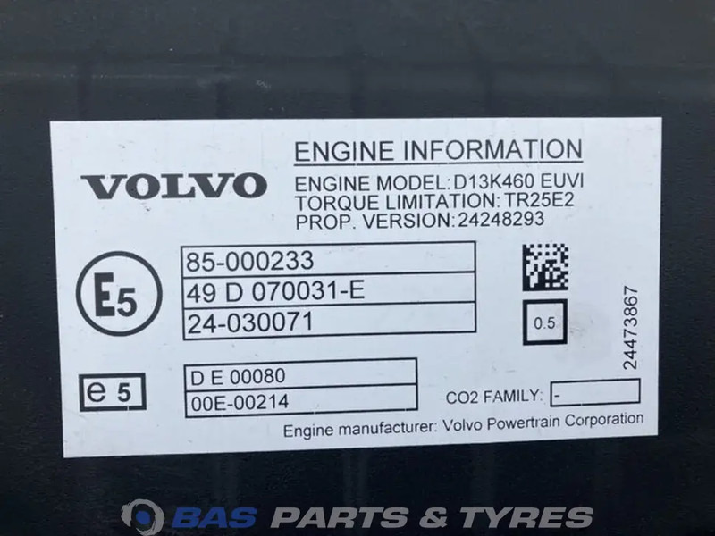 Volvo FM5 Motor Volvo D13K 460 K7 23678422 - Engine for Truck: picture 5 Volvo FM5 Motor Volvo D13K 460 K7 23678422 - Engine for Truck: picture 5
