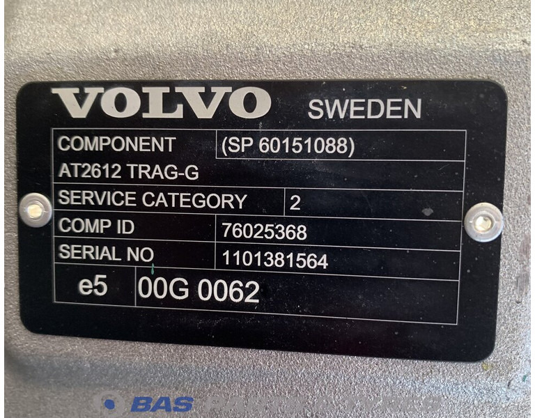 Volvo FM5 Volvo AT2612G I-Shift Versnellingsbak 20790787 - Gearbox for Truck: picture 5 Volvo FM5 Volvo AT2612G I-Shift Versnellingsbak 20790787 - Gearbox for Truck: picture 5