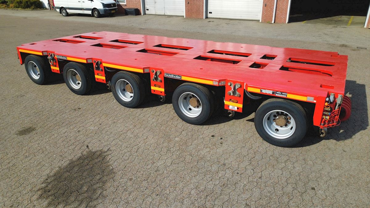 Goldhofer THP/SL-L5 - Dropside/ Flatbed semi-trailer: picture 2 Goldhofer THP/SL-L5 - Dropside/ Flatbed semi-trailer: picture 2