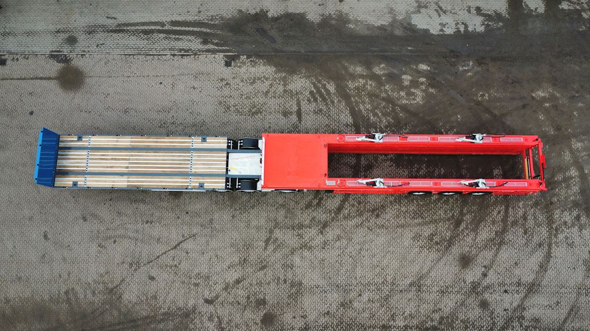 Dropside/ Flatbed semi-trailer Seyit Usta Åben Link trailer: picture 7