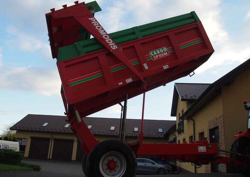 Farm tipping trailer/ Dumper Przyczepa Cargo CP100M 2000 Przyczepa rolnicze wywrotka CARGO: picture 11 Farm tipping trailer/ Dumper Przyczepa Cargo CP100M 2000 Przyczepa rolnicze wywrotka CARGO: picture 11