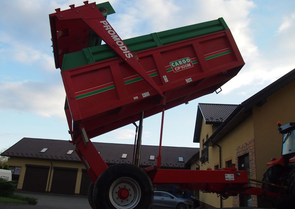 Farm tipping trailer/ Dumper Przyczepa Cargo CP100M 2000 Przyczepa rolnicze wywrotka CARGO: picture 17 Farm tipping trailer/ Dumper Przyczepa Cargo CP100M 2000 Przyczepa rolnicze wywrotka CARGO: picture 17