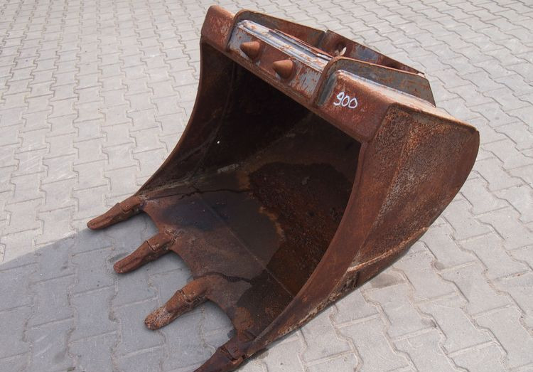Wyposażenie Mecalac Mecalac 10, 11, 12 Łyżka kopiąca Mecalac 90cm - Excavator bucket: picture 1 Wyposażenie Mecalac Mecalac 10, 11, 12 Łyżka kopiąca Mecalac 90cm - Excavator bucket: picture 1